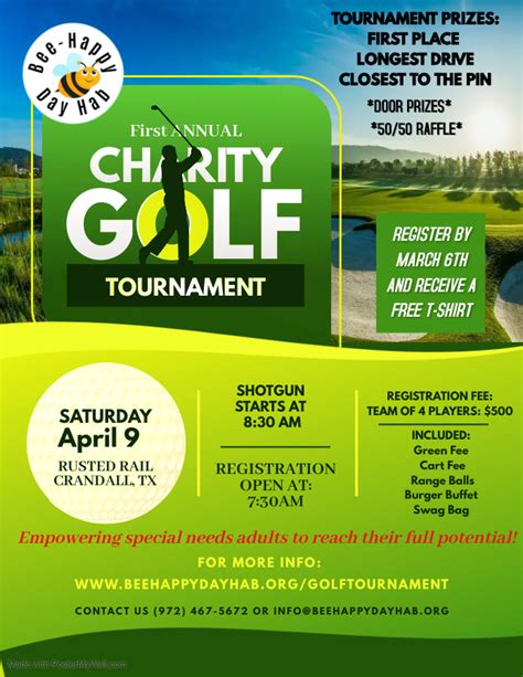 Golf Tournament Websites and Fundraising .